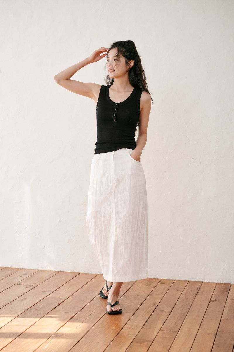 Botton sleeveless (Beige)
