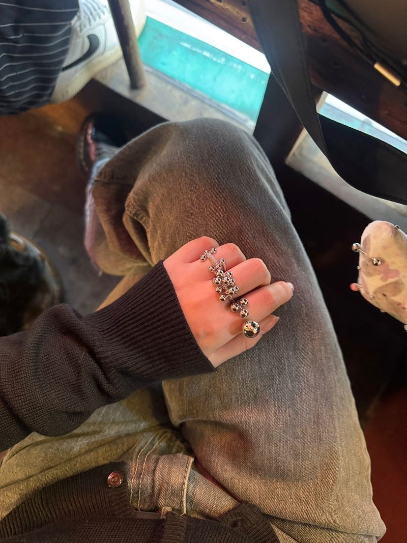 Drop piercing ring