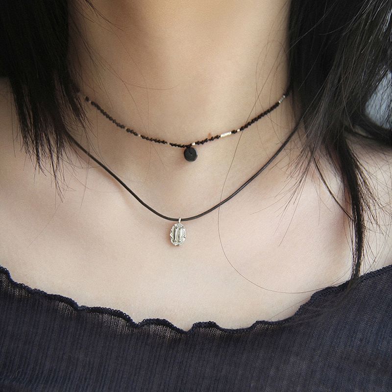 ccnmade（チェチャンナムメイド）の「レザーシルバーネックレス（アクセサリー）」
