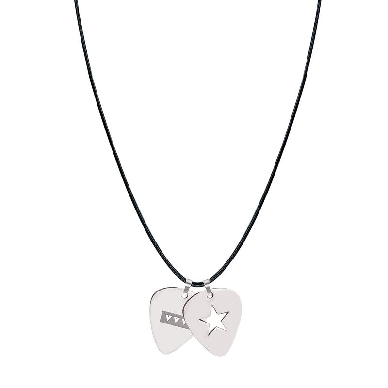 VVV（ブイブイブイ）の「[STRAY KIDS HyunJin] Duoble Pick Logo Surgical Strap Necklace（Accessories）」