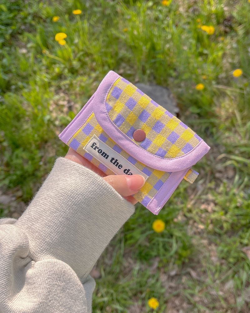 【MADE】Fabric Mini Card Wallet - S