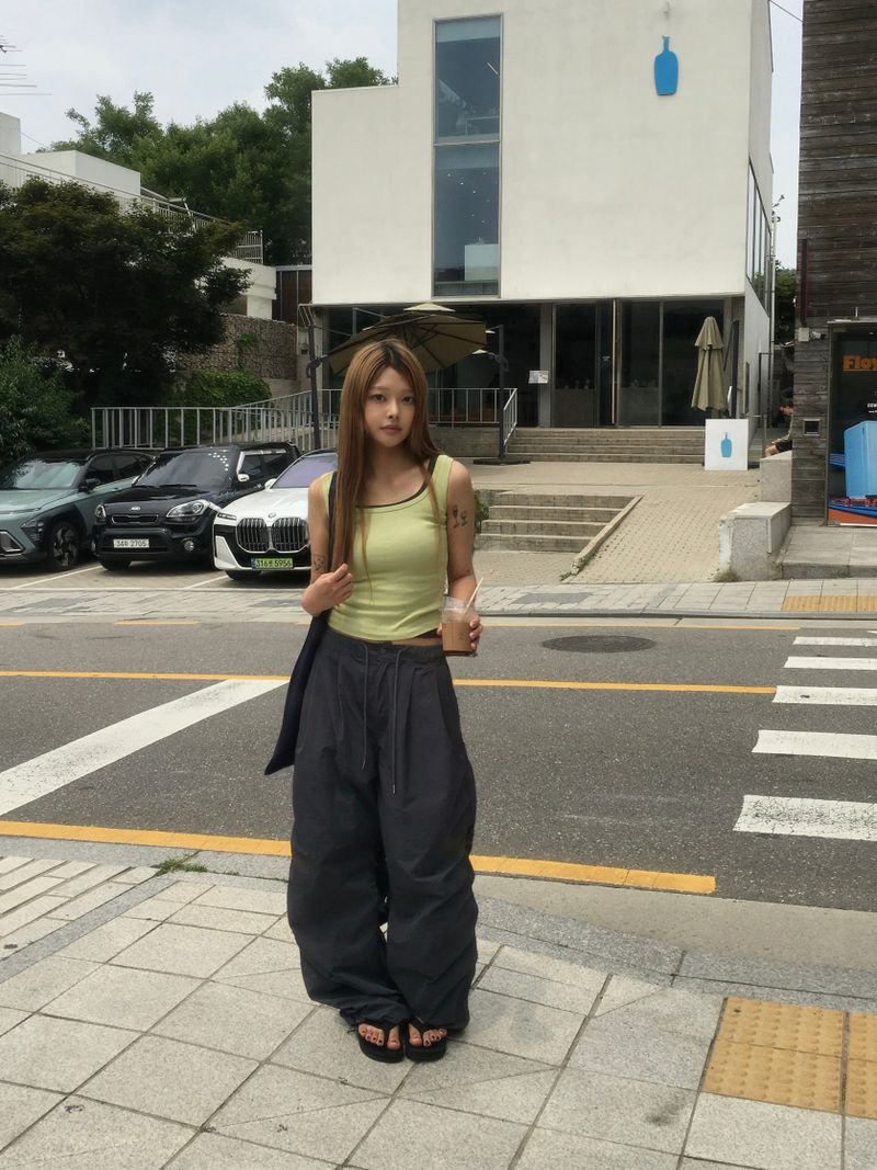 Archive Solid Matching Sleeveless Top (9c)