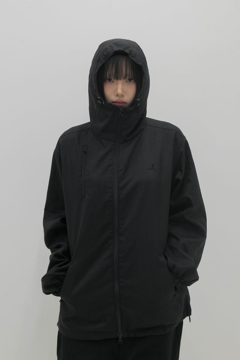  BPT Symbol Logo Nylon Jacket Black