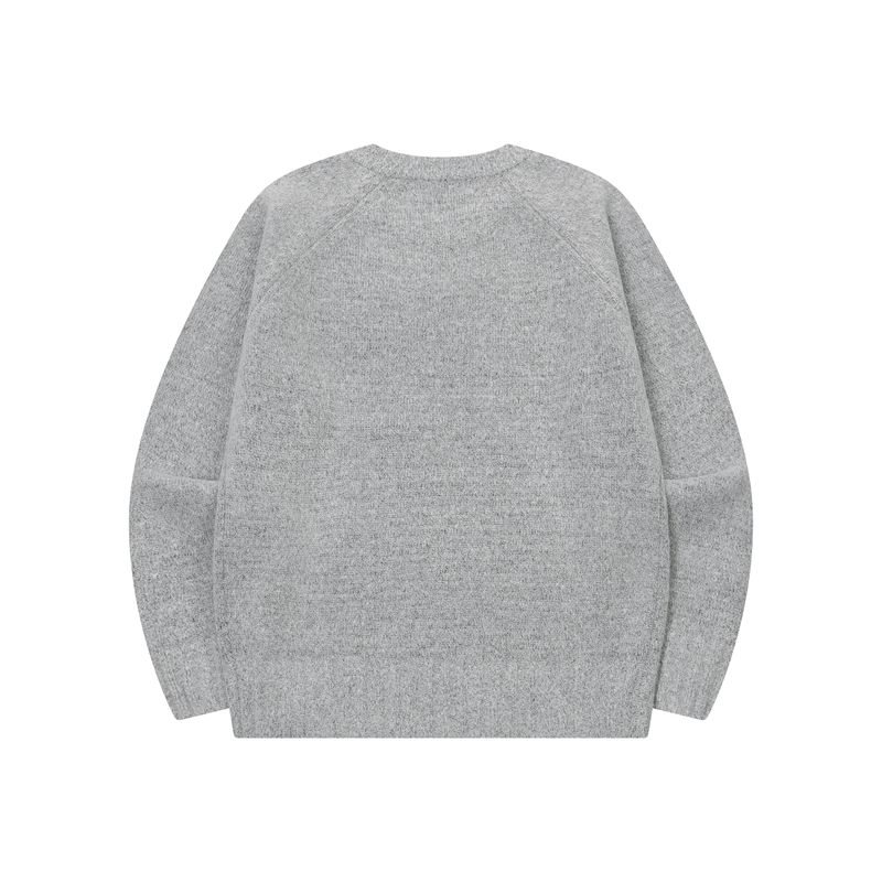 MONE RAGLAN R-NECK KNIT (4Color)