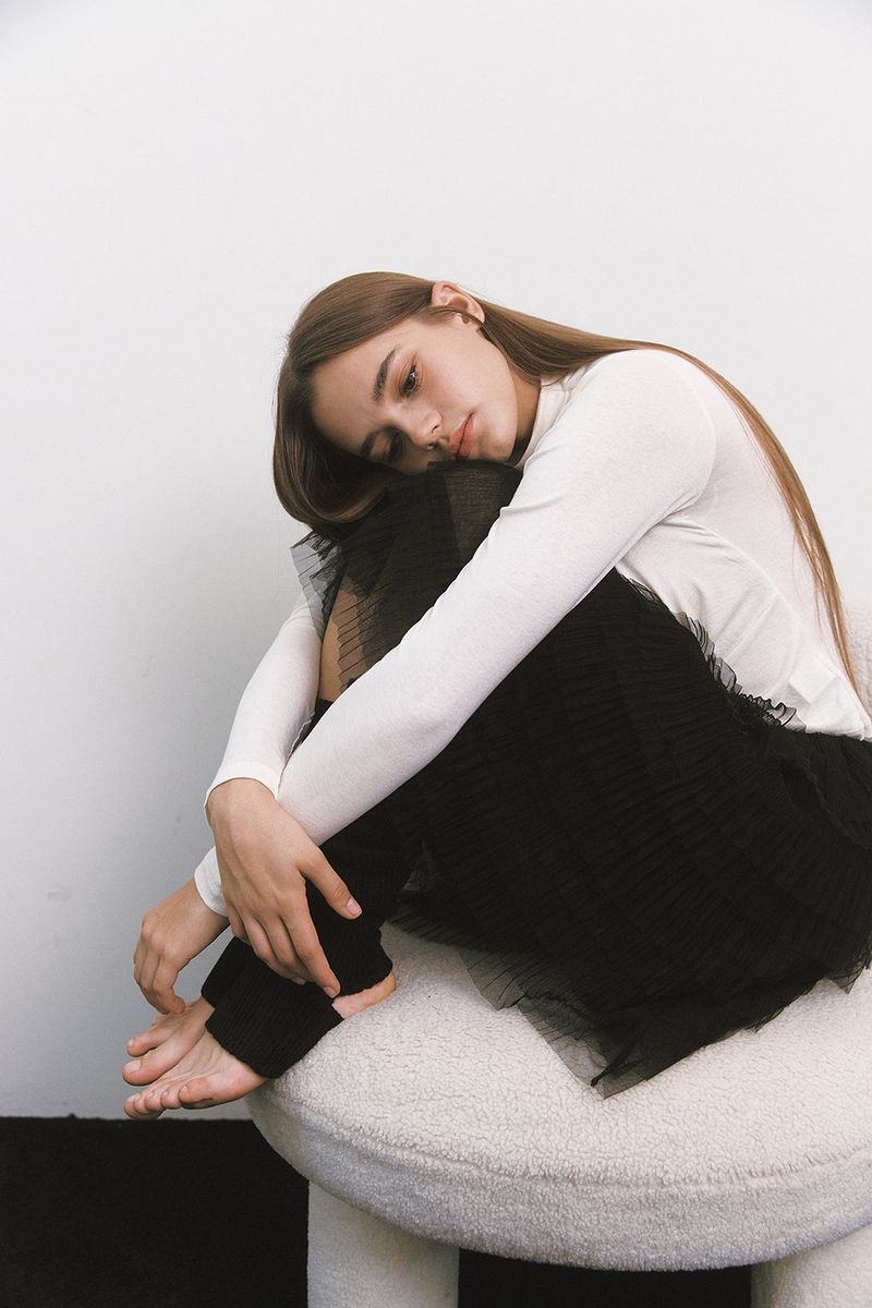 [Limited] Sha Skirt Black