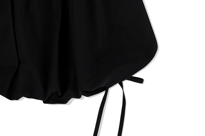 SHIRRING BALLOON SKIRT