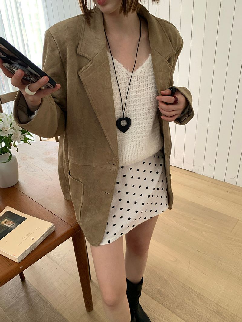 [MADE] Polyton Dot Skirt