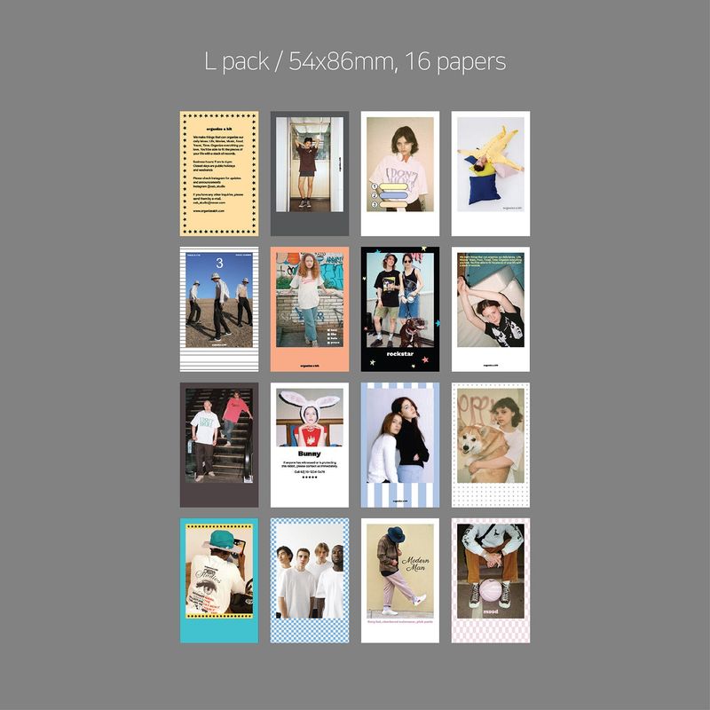oab polaroid pack 001 set / 3 pack set
