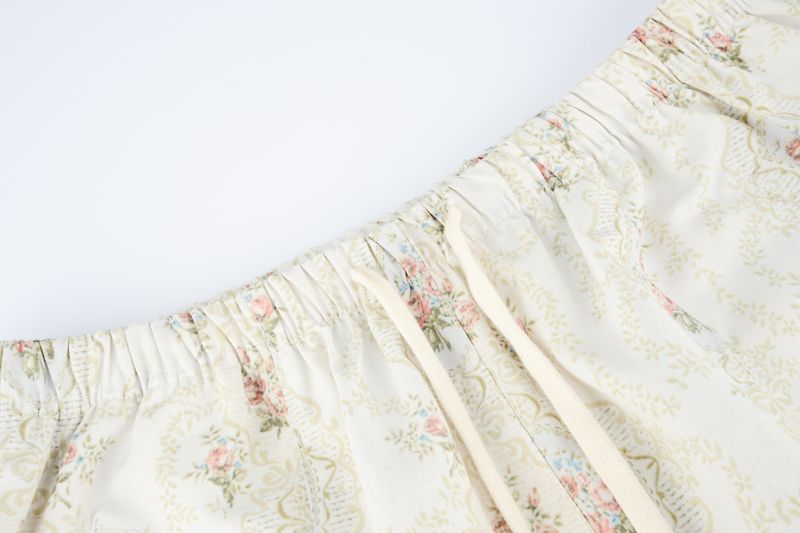 FLORAL PATTERN SHORTS