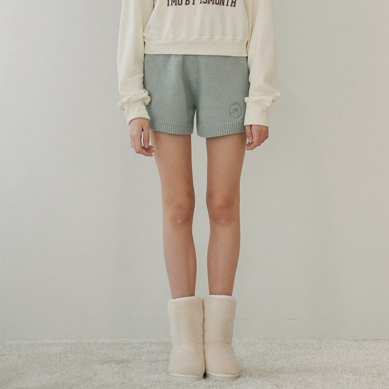 KNIT SHORTS (MINT)