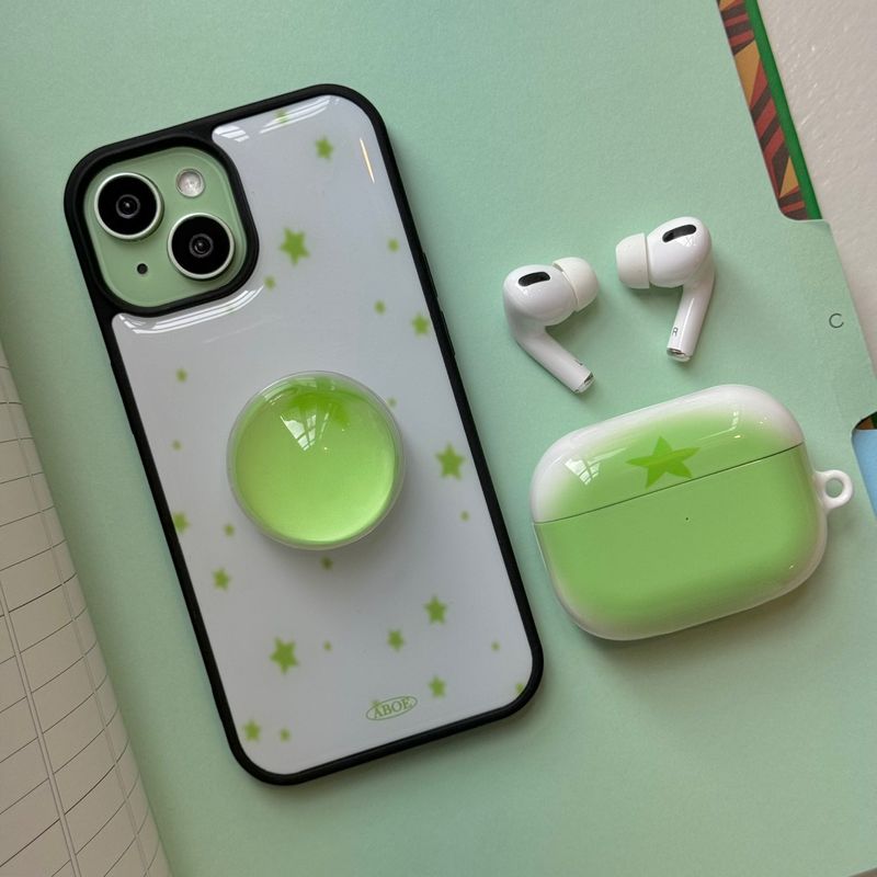 GREEN TOMATO AIRPODS CASE