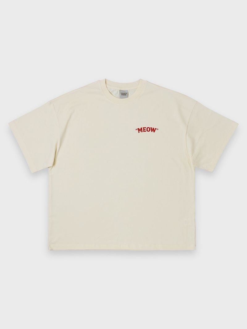 タイガールTシャツ - クリーム