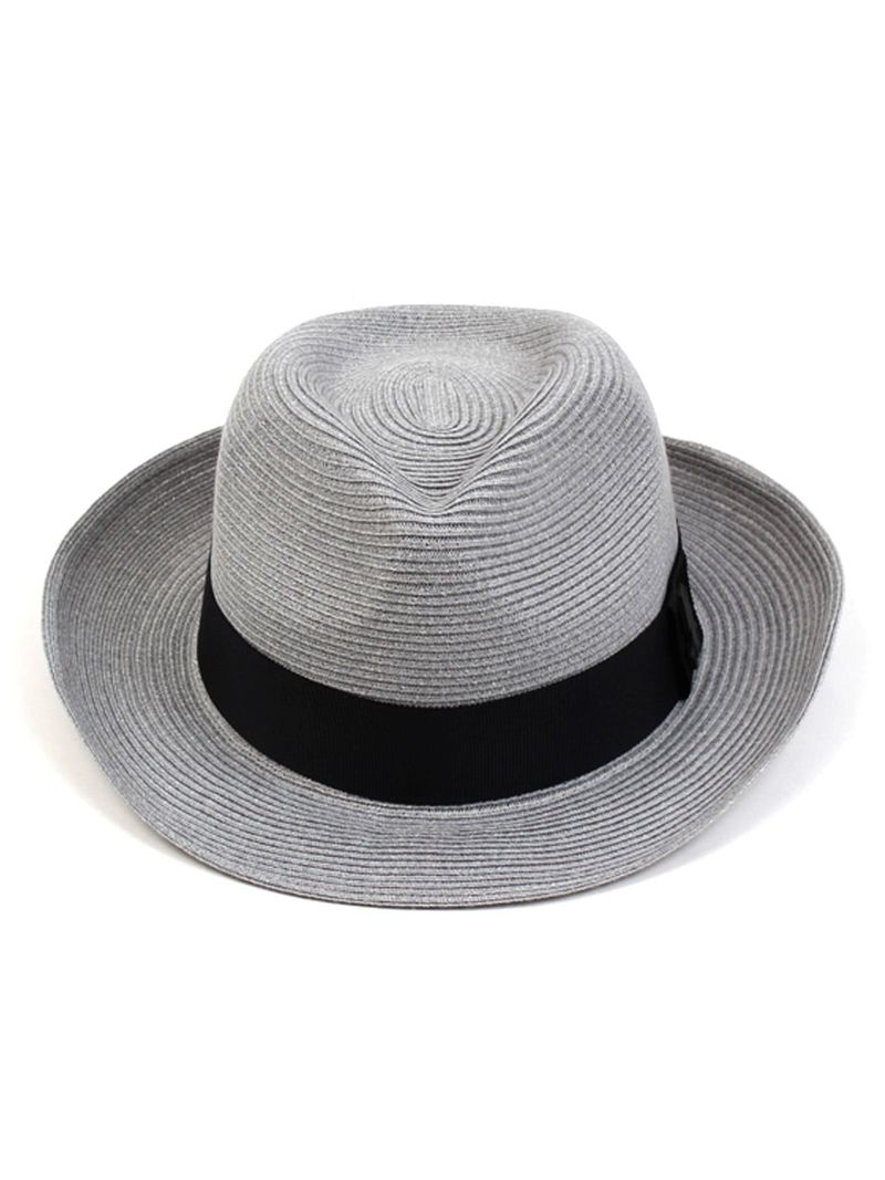 BU Soft Summer Gray Long Fedora