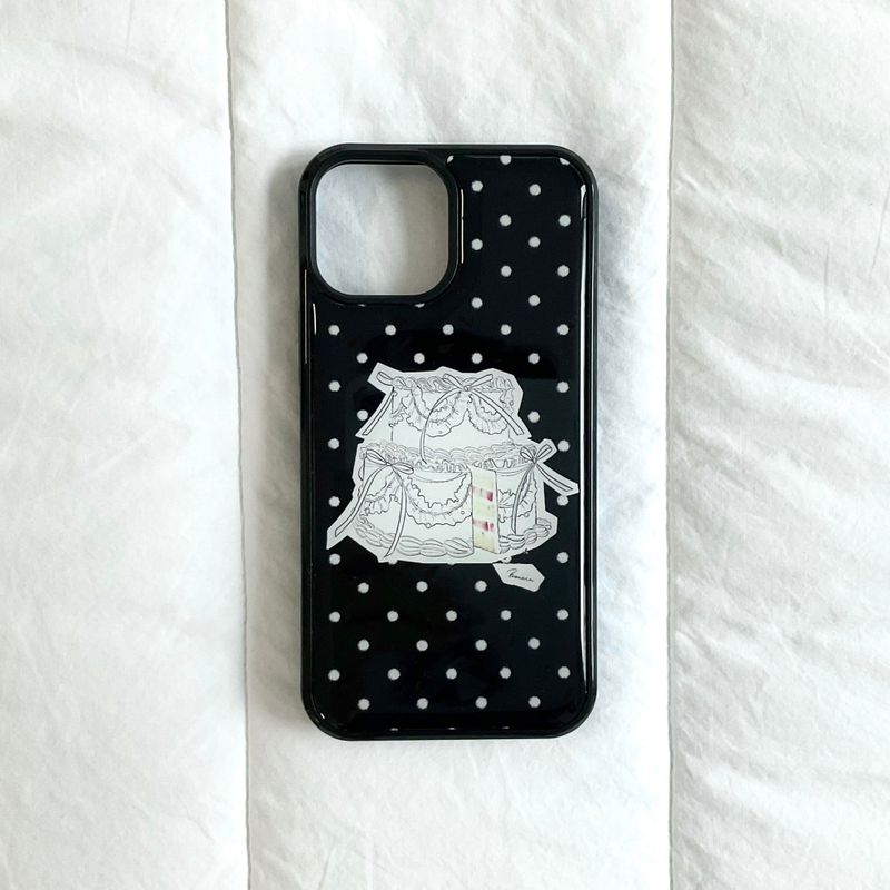ROARUA（ロアルア）の「Fake cake case (Dot v. color cake)（Smartphone Accessories）」