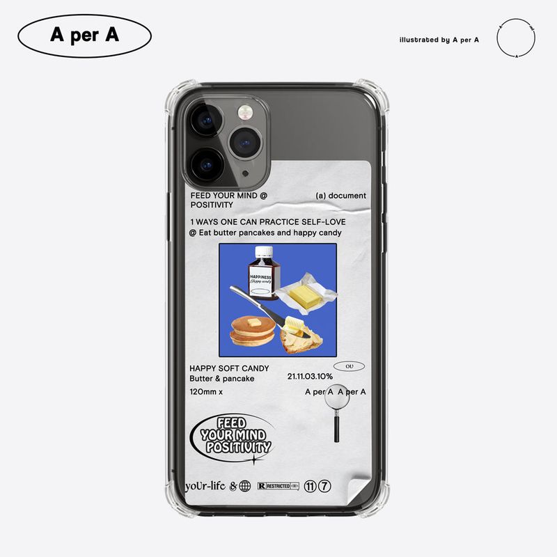 A per A(エイパーエイ)の「Positive pancake butter Pill(Smartphone Accessories)」