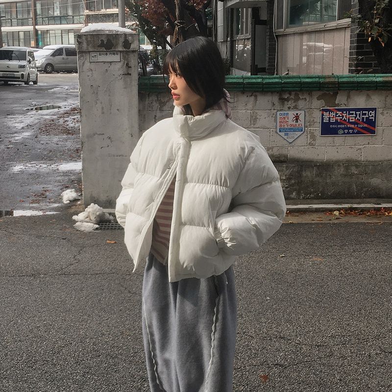 [MADE] Souffle Mongle Cloud Quilting Wellon Short Padded Jacket