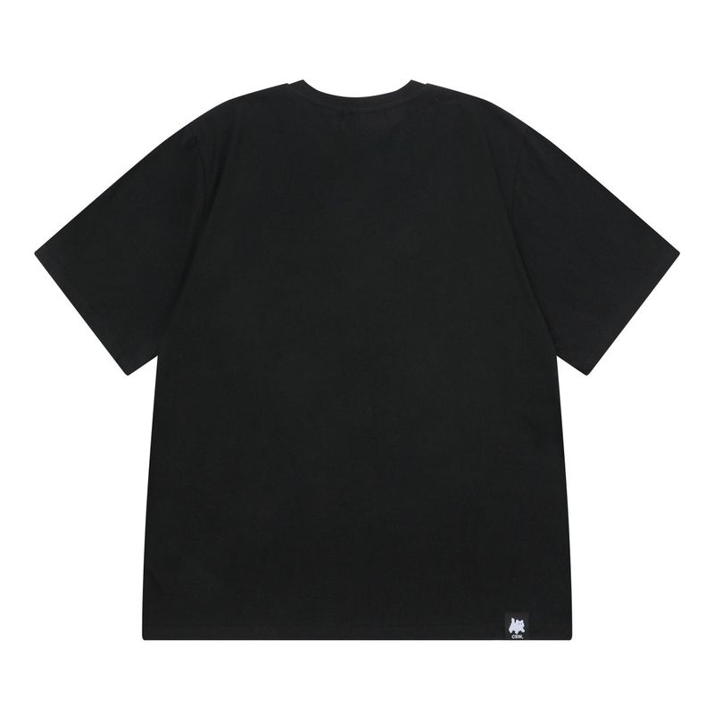 Cat Save The World Basic logo half T Unisex (2Color)