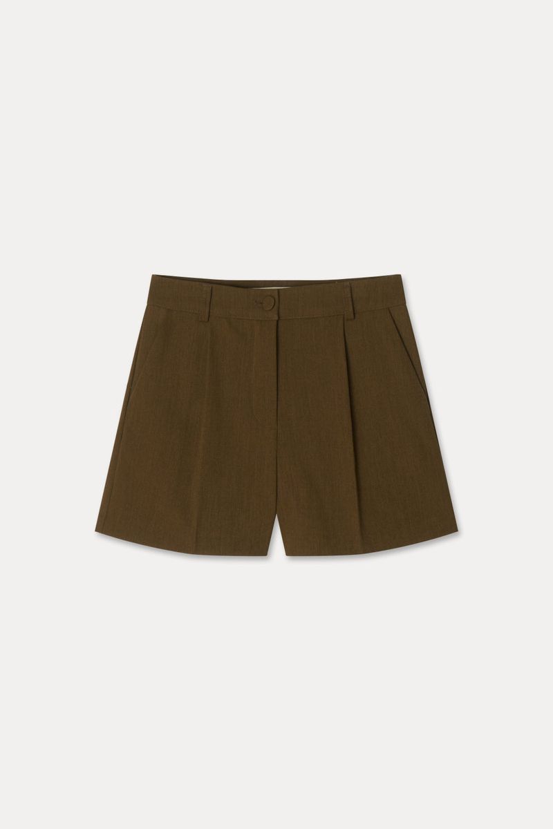 Day Essential Shorts_Brown