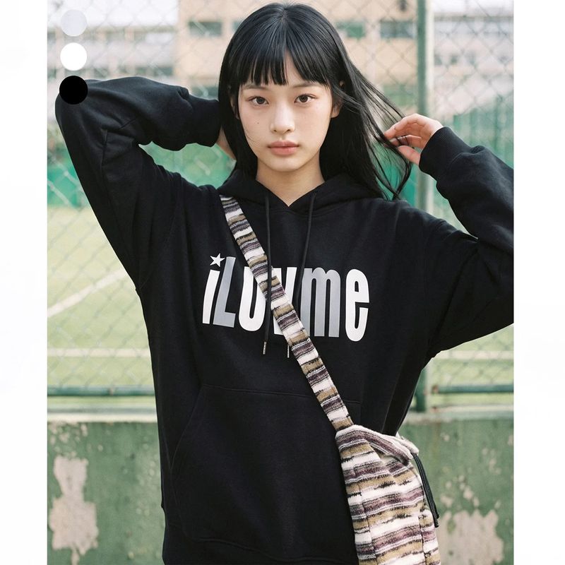 RANDOMOFF(ランダムオフ)の「I LUV ME HOODIE (3color)(Tops)」