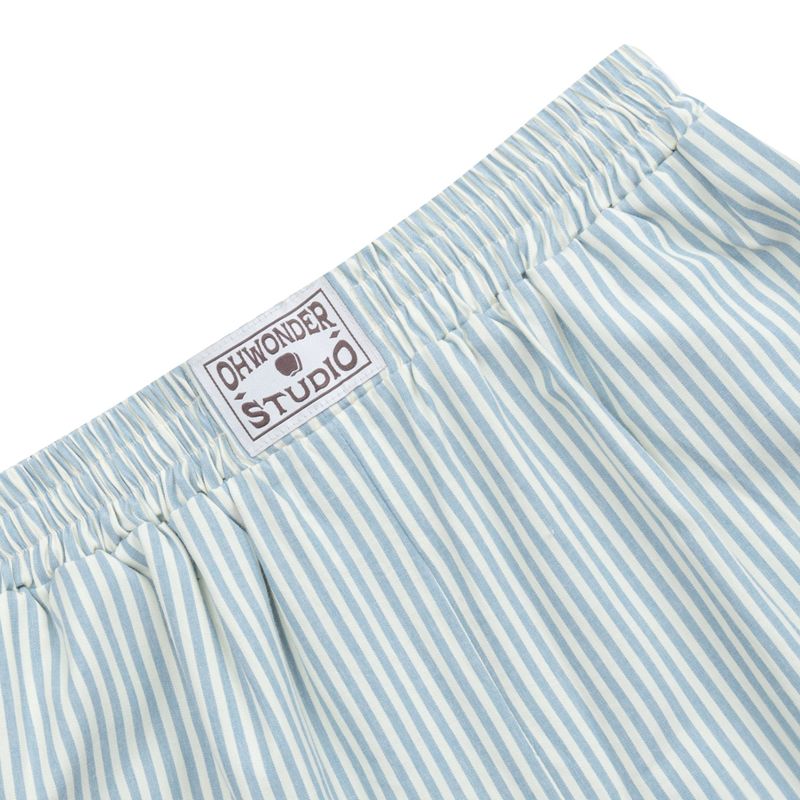Summer Love’s Striped Pants Light Blue