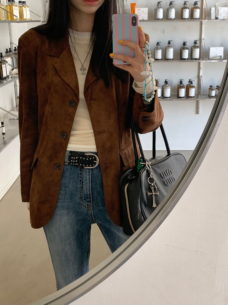 [MADE] Monne suede jacket