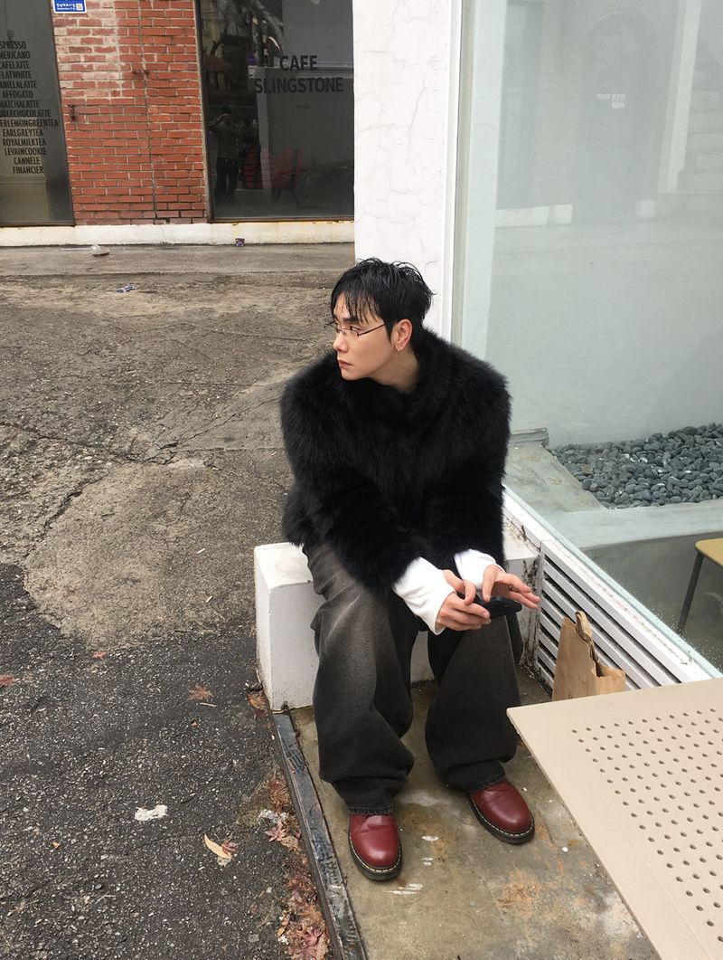 No.1530 O fur snap JK