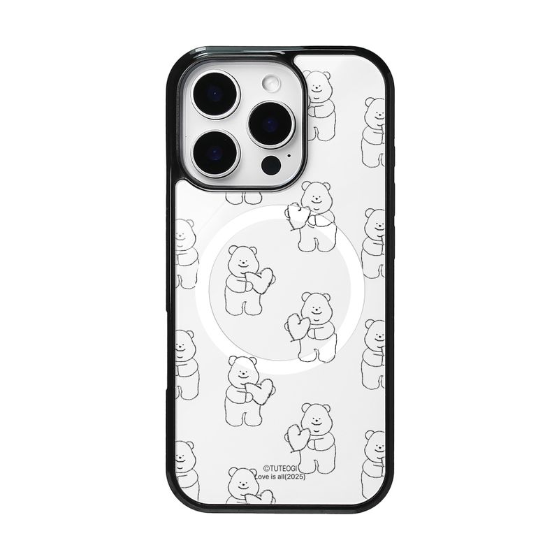 TUTEOGI(トゥトギ)の「TUTEOGI ‘Love is All' Magnet Ring case(Smartphone Accessories)」