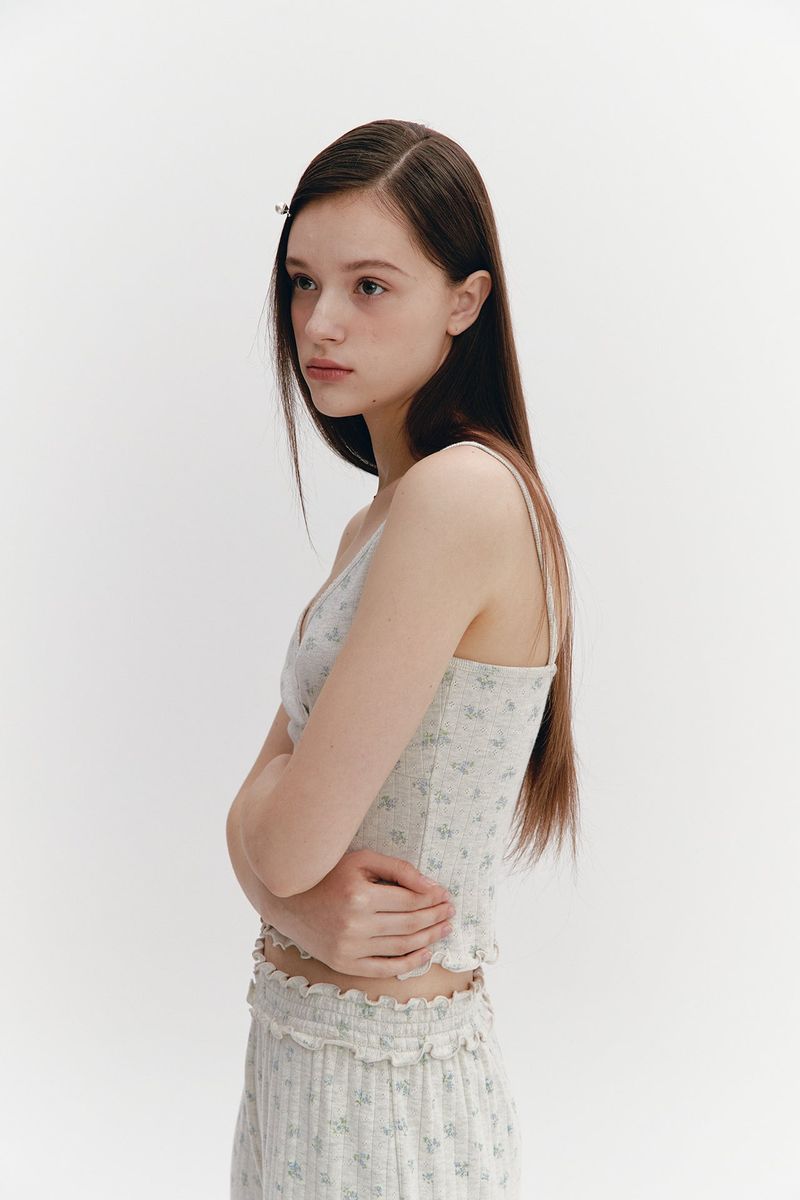 Wave Sleeveless Oatmeal