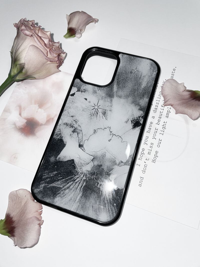 [MADE] iris epoxy phone case