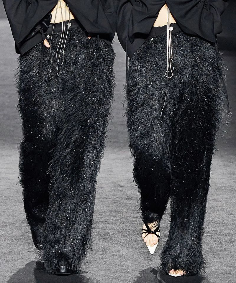 FRINGE WIDE PANTS