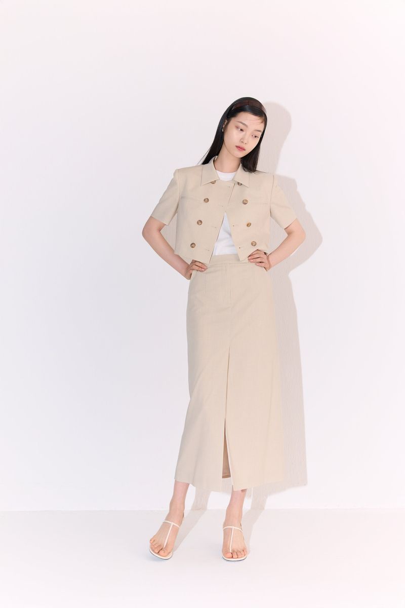 NO.35 JACKET - BEIGE
