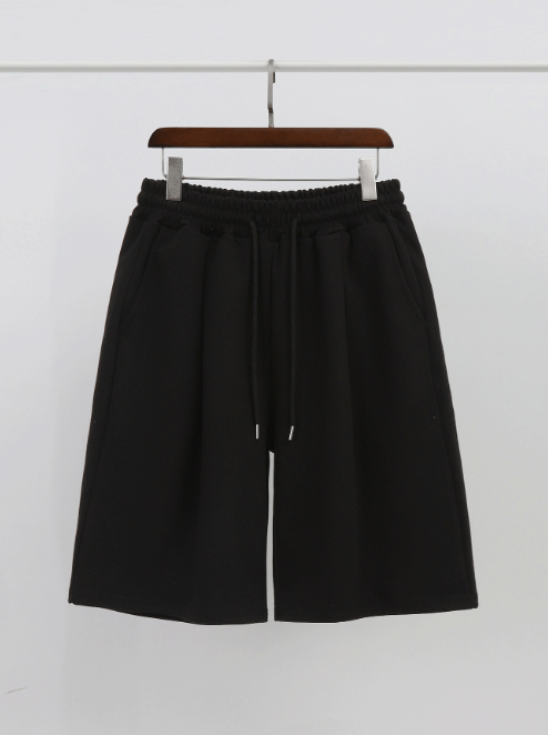 Cotton Pintuck Bermuda Training pants