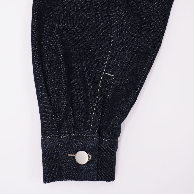 denim mini one-piece