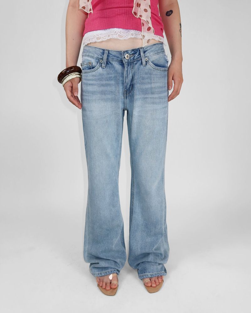 ICE LOW DENIM PANTS