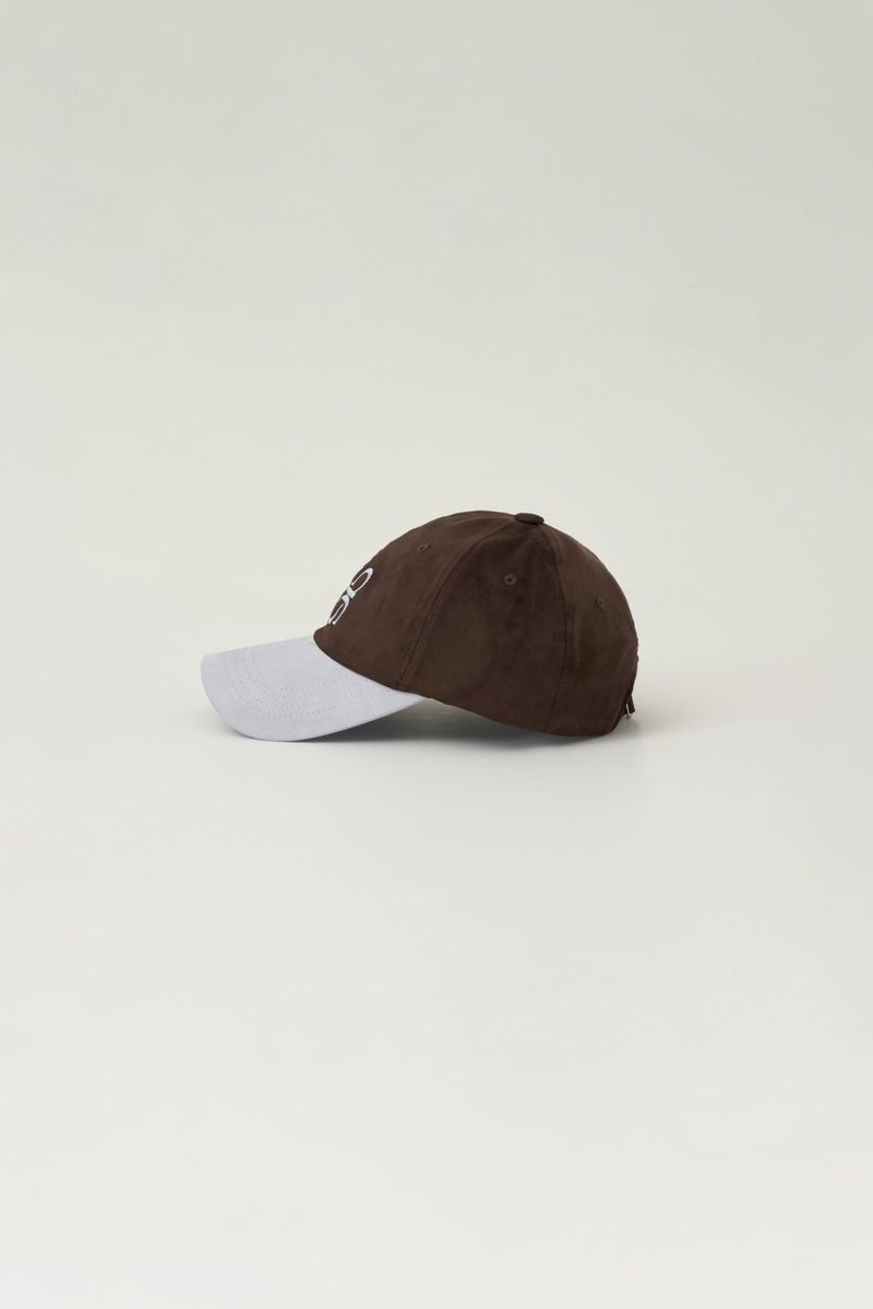 Avivere logo suede brown skyblue