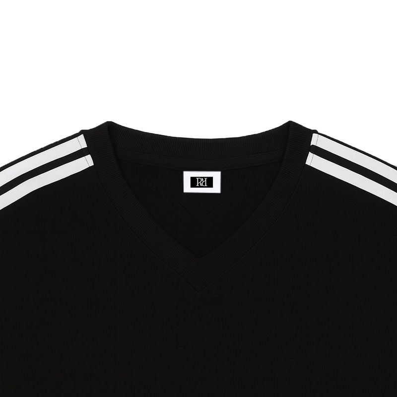 TRACKER SPORTY TRACK V-NECK OVER FIT SWEATSHIRT (4color)