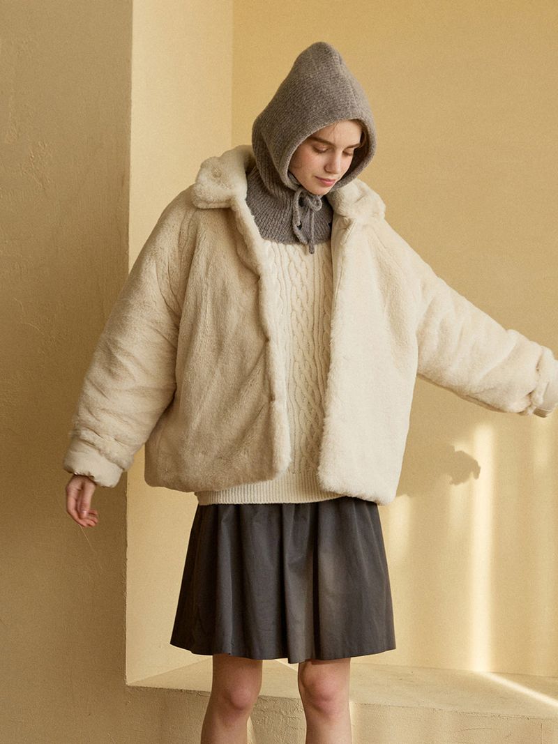 PINK PINEAPPLE（ピンクパイナップル）の「REVERSIBLE BEAR JUMPER（Jackets/Outerwear）」