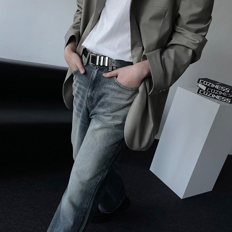 NOS103 Cat Blue Bootcut Denim (S ~ L)