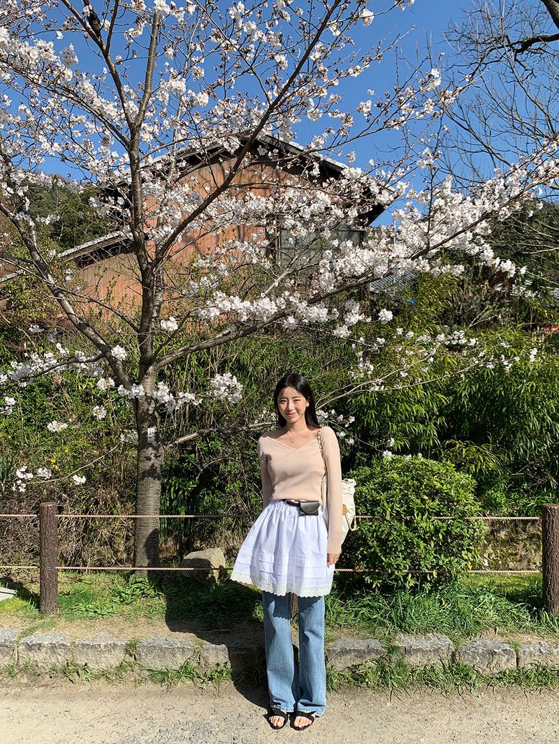 [MADE] DENISE WRAP V KNIT