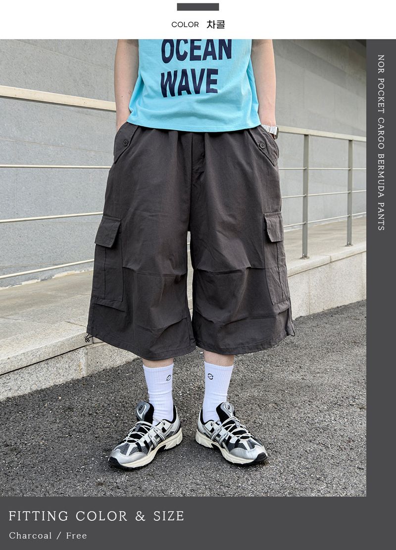 Nor Pocket Cargo Bermuda Pants
