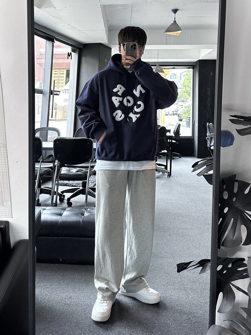 heyzer semi wide banding pants