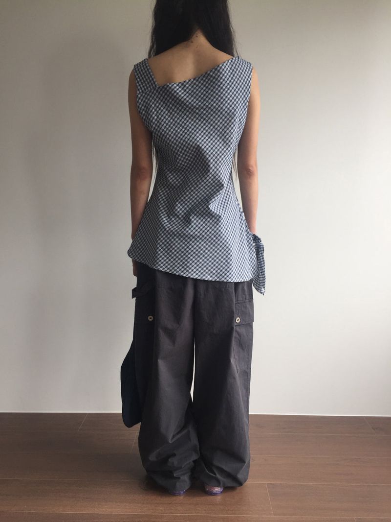 Peep Wide Cargo Pants (3color)