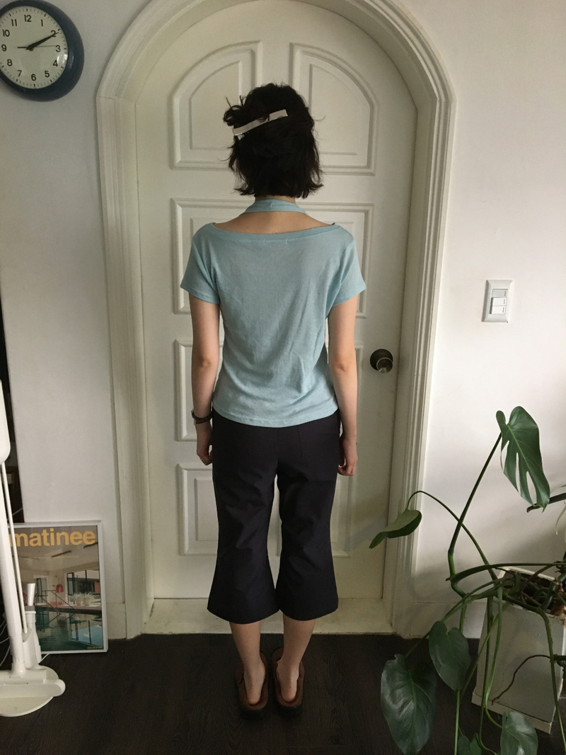 Linear Capri Pants (2color)