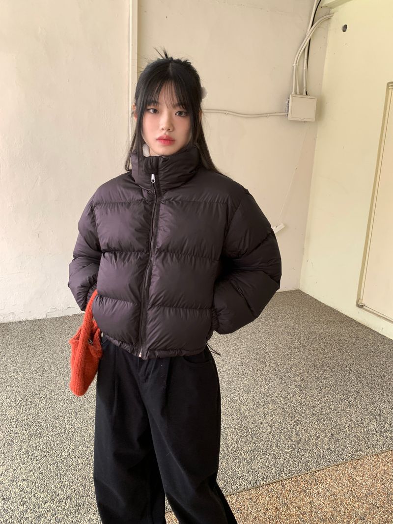 [MADE] Orson Wellon Puffer Crop Short Padding