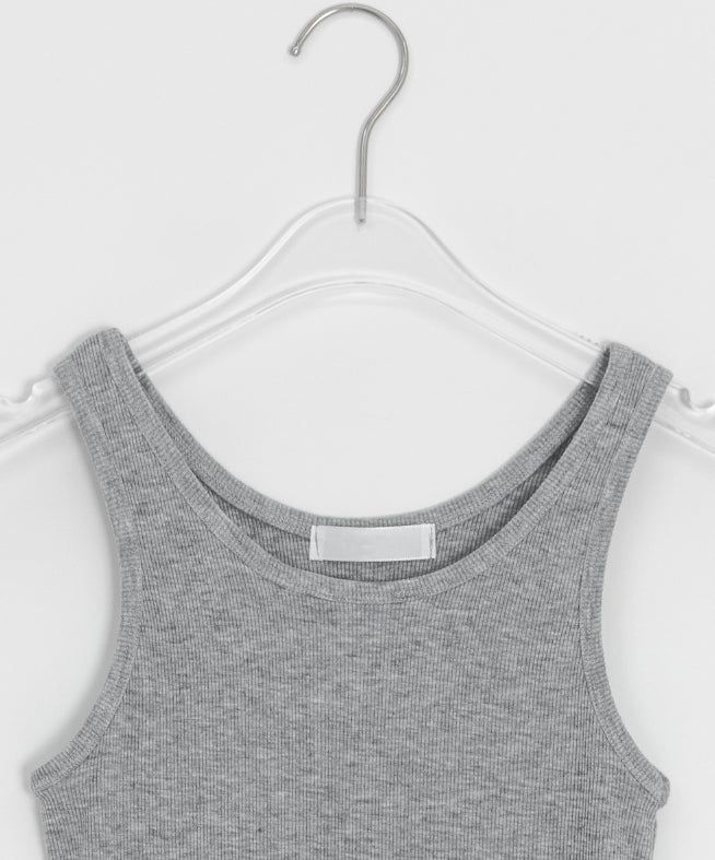 Loini Ribbed Layered Sleeveless