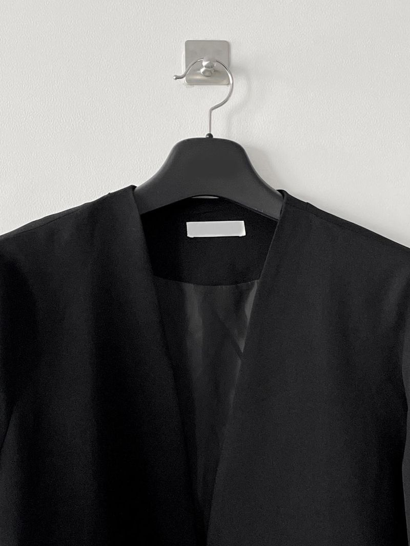 Balance collarless jacket