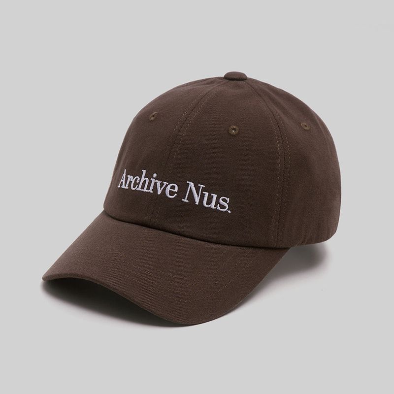 Nus. x Huke Archive ball cap (BROWN)