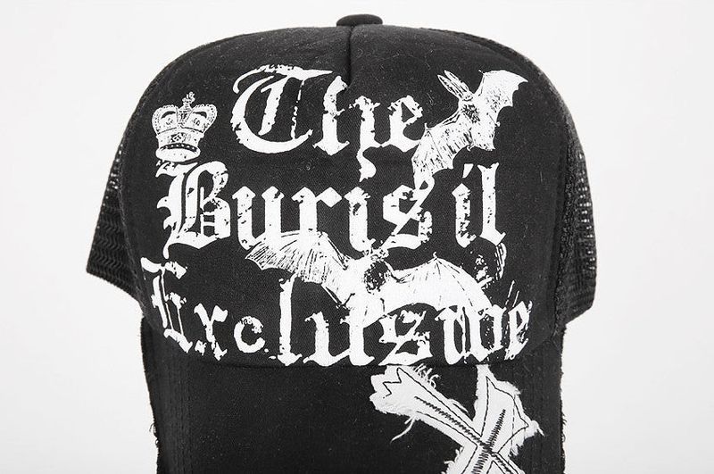 No.9631 cross VTG mesh CAP (4color)
