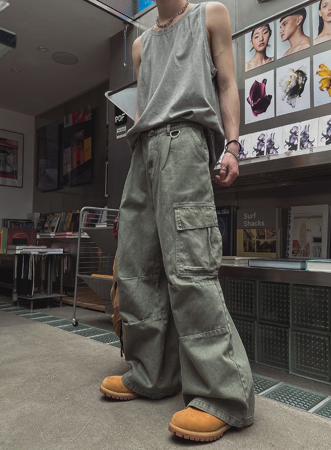 Reno Deering Color Dyeing Cargo Pants