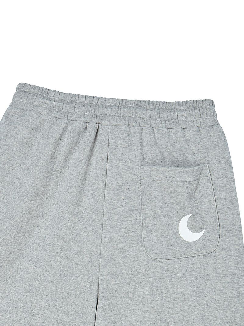 NY APLIQUE CAPRI PANTS GREY